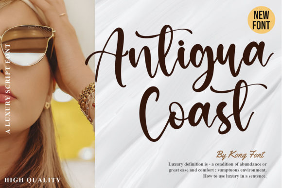 Antigua Coast Font