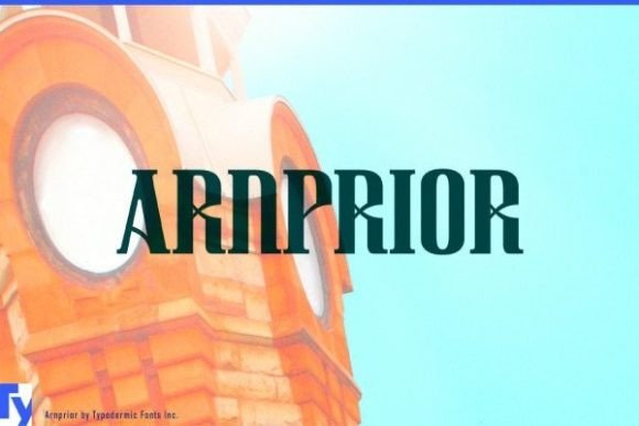Arnprior: A Bold and Stylish Display Font
