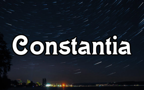 Constantia: A Bold and Unique Serif Font