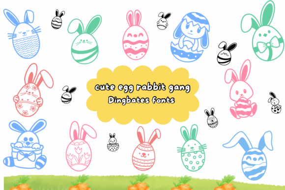 Cute Egg Rabbit Gang: A Playful Addition to Visual Storytelling