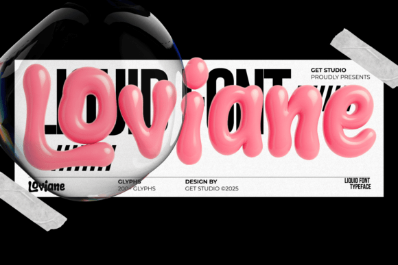 Discover the Joy of Loviane Font