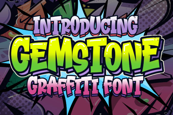 Gemstone: A Bold, Urban Display Font
