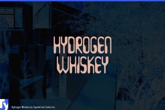 Hydrogen Whiskey: A Retro Tech Font for Modern Design