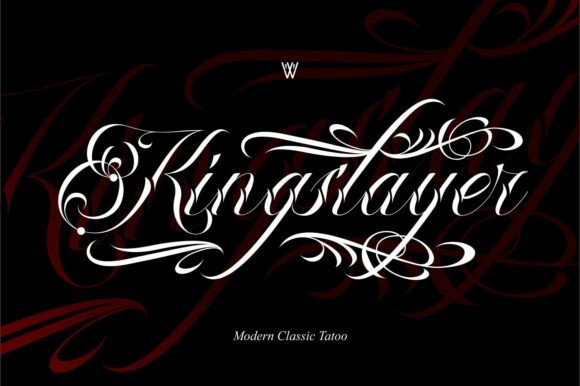 King Slayer: Elevate Your Design Projects with Authentic Tattoo-Inspired Typography