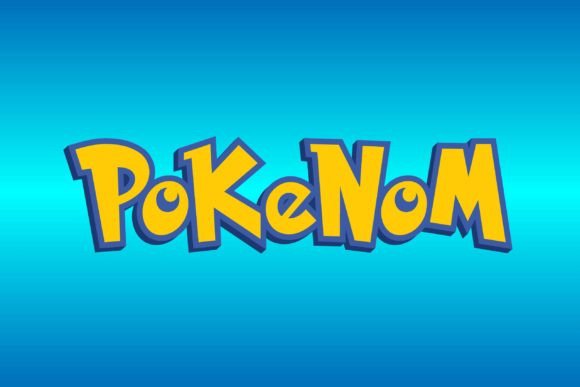 Pokenom: A Stylish Pokemon-Inspired Font