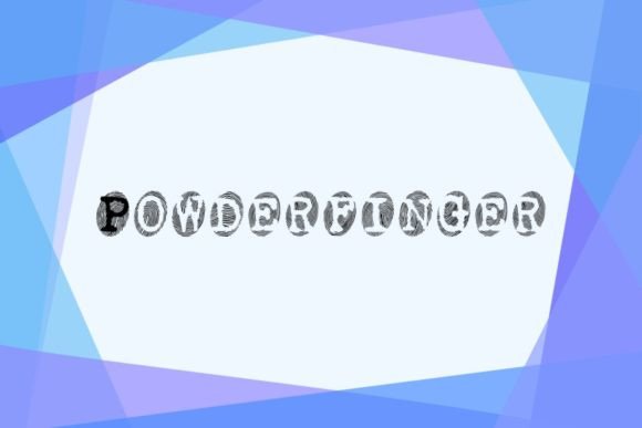 Powderfinger: A Bold and Unique Font for Creative Projects