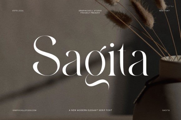 Sagita: A Luxurious Serif for Elegant Design