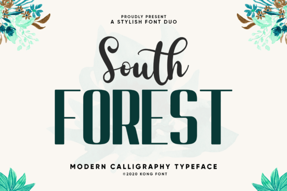 South Forest and South Forest Duo: A Playful Handwritten Script for Creative Projects