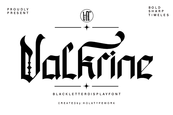 Valkrine: A Bold Fusion of Gothic Tradition and Modern Design