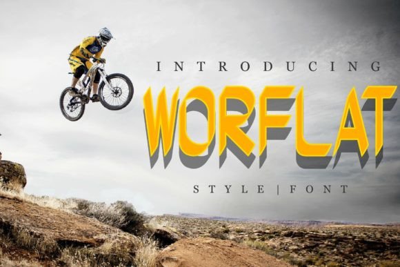 Worflat: A Playful Handwritten Font for Creative Expression